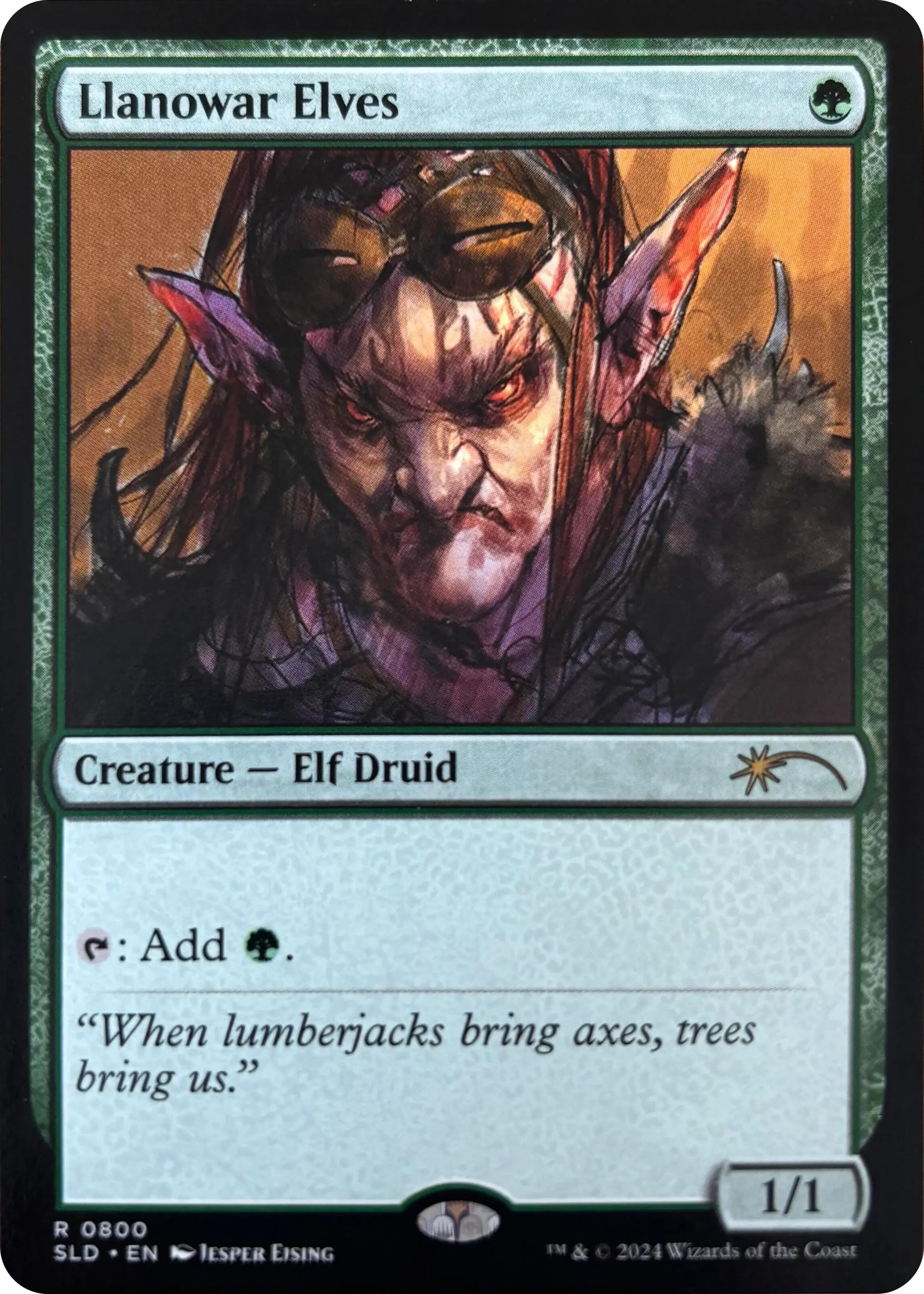 Llanowar Elves (0800) [Secret Lair Drop Series] | Clutch Gaming
