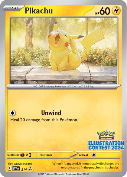 Pikachu (214) [Scarlet & Violet: Black Star Promos] | Clutch Gaming