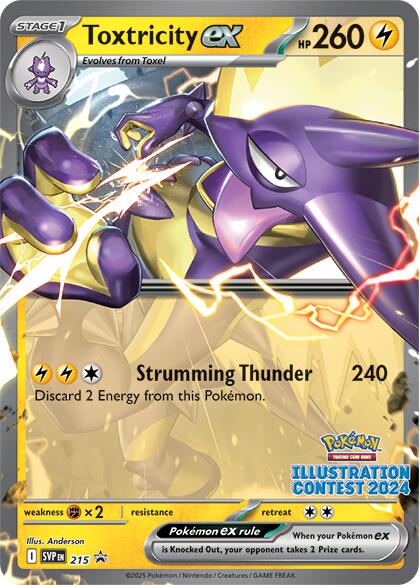 Toxtricity ex (215) [Scarlet & Violet: Black Star Promos] | Clutch Gaming