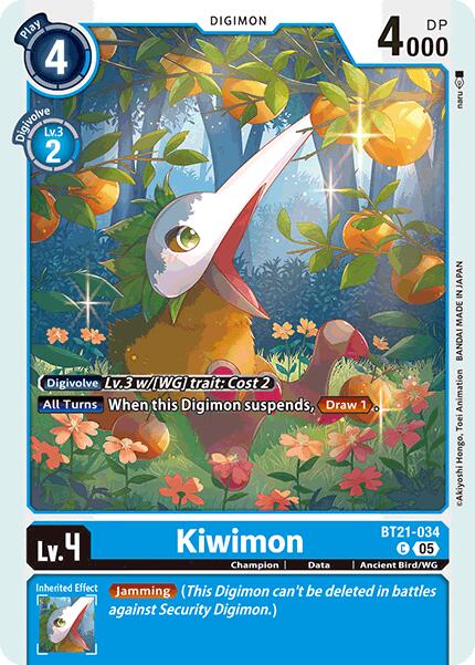 Kiwimon [BT21-034] [World Convergence] | Clutch Gaming