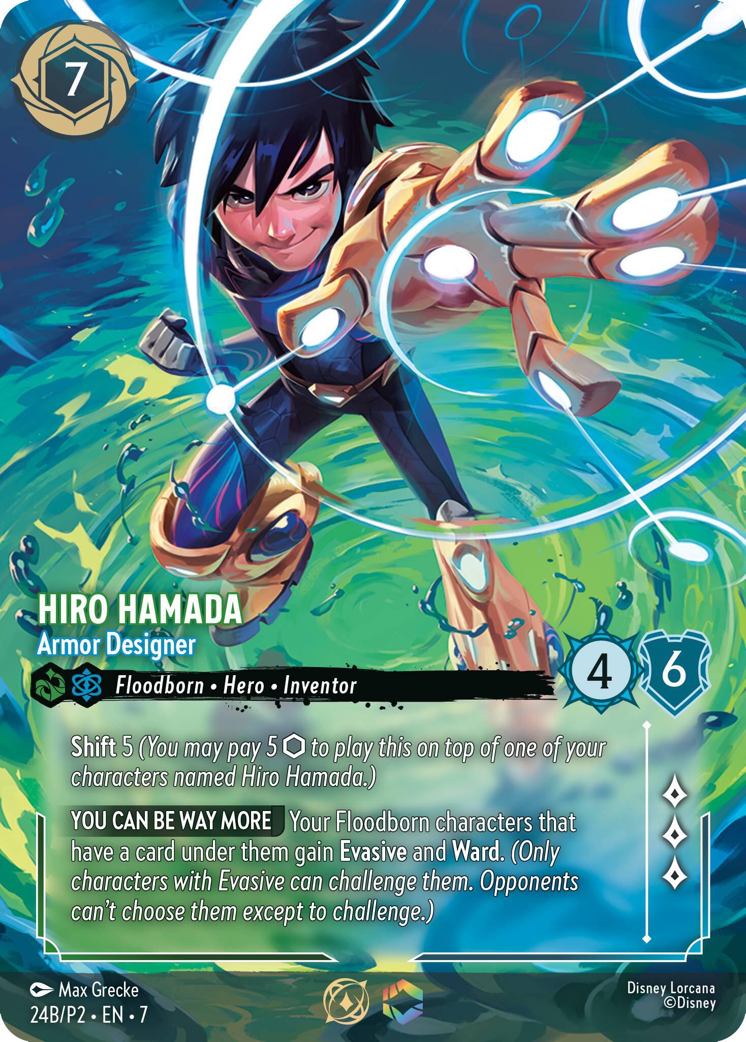 Hiro Hamada - Armor Designer (Store Championship) (24) [Promo Cards] | Clutch Gaming