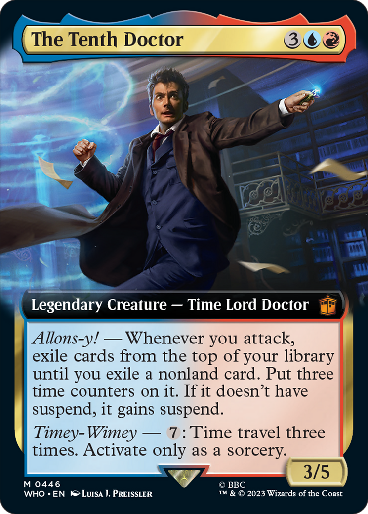 The Tenth Doctor (Extended Art) [Doctor Who] | Clutch Gaming