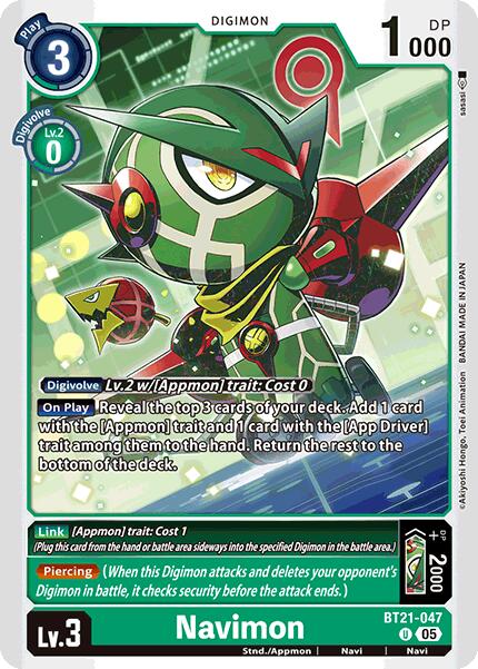 Navimon [BT21-047] [World Convergence] | Clutch Gaming