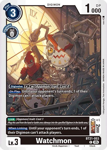 Watchmon [BT21-053] [World Convergence] | Clutch Gaming