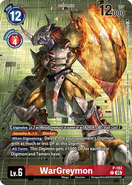WarGreymon [P-182] (BT-21: Illustration Celebration Pack) [World Convergence] | Clutch Gaming