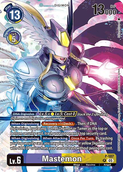 Mastemon [P-187] (BT-21: Illustration Celebration Pack) [World Convergence] | Clutch Gaming