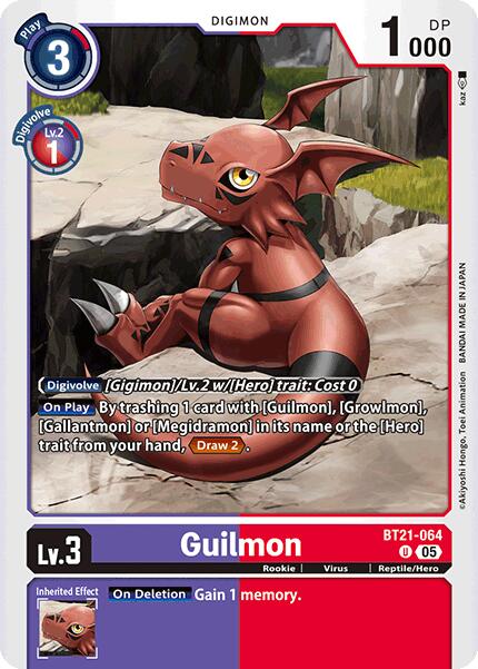 Guilmon [BT21-064] [World Convergence] | Clutch Gaming
