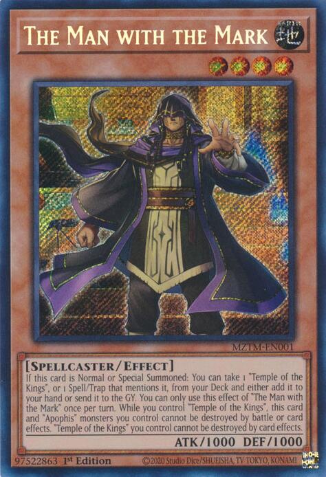 The Man with the Mark [MZTM-EN001] Secret Rare | Clutch Gaming