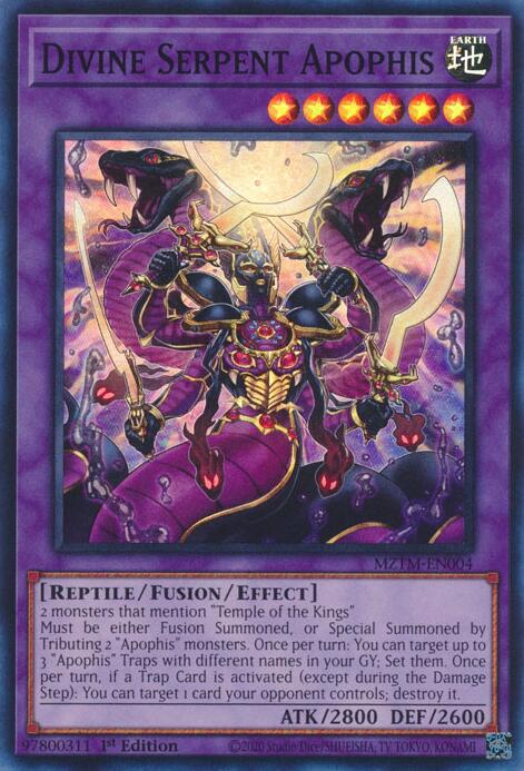 Divine Serpent Apophis [MZTM-EN004] Super Rare | Clutch Gaming