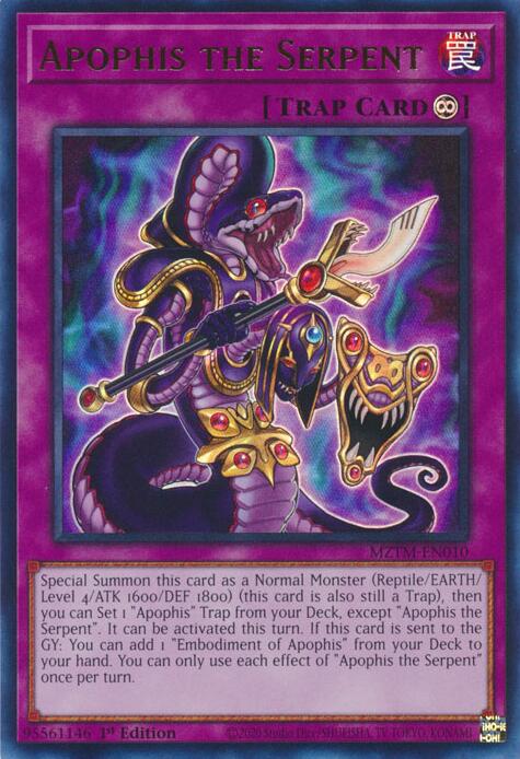 Apophis the Serpent [MZTM-EN010] Ultra Rare | Clutch Gaming