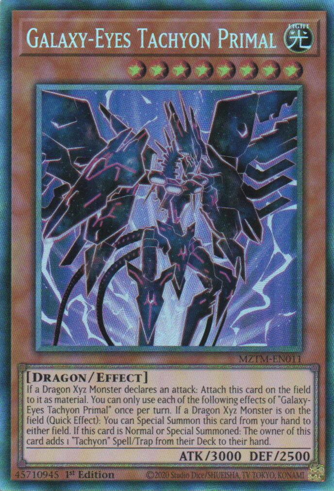 Galaxy-Eyes Tachyon Primal (Collector's Rare) [MZTM-EN011] Collector's Rare | Clutch Gaming