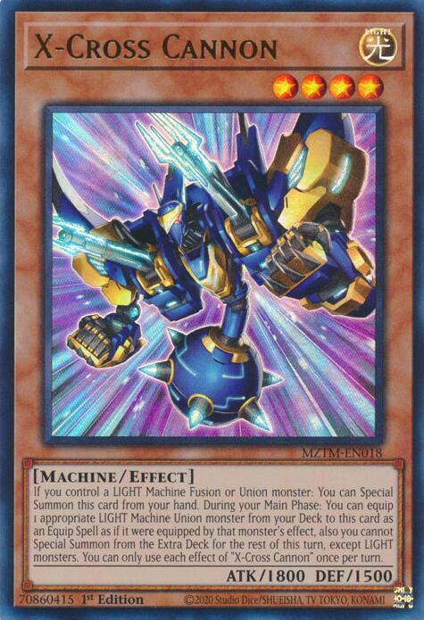 X-Cross Cannon [MZTM-EN018] Ultra Rare | Clutch Gaming