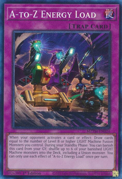 A-to-Z Energy Load (Collector's Rare) [MZTM-EN024] Collector's Rare | Clutch Gaming
