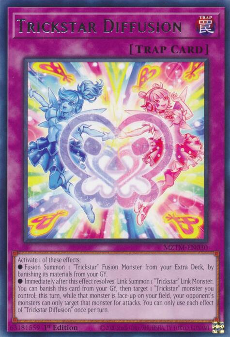 Trickstar Diffusion [MZTM-EN030] Rare | Clutch Gaming