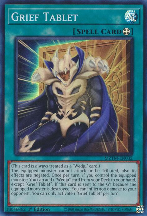 Grief Tablet [MZTM-EN032] Super Rare | Clutch Gaming