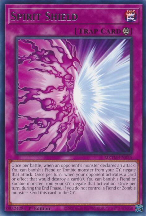 Spirit Shield [MZTM-EN035] Rare | Clutch Gaming