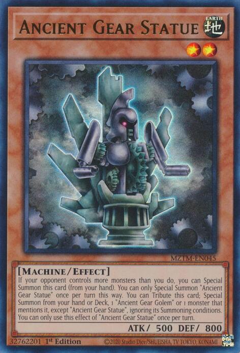 Ancient Gear Statue [MZTM-EN045] Ultra Rare | Clutch Gaming