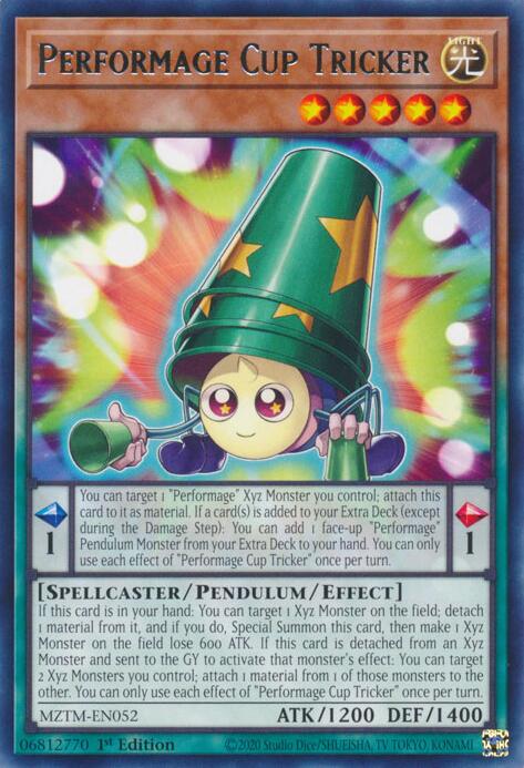 Performage Cup Tricker [MZTM-EN052] Rare | Clutch Gaming