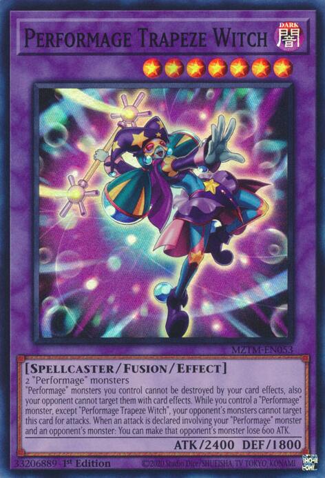 Performage Trapeze Witch [MZTM-EN053] Super Rare | Clutch Gaming
