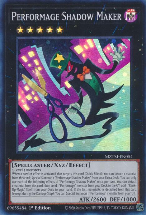 Performage Shadow Maker [MZTM-EN054] Super Rare | Clutch Gaming