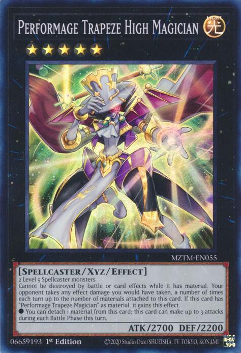 Performage Trapeze High Magician [MZTM-EN055] Super Rare | Clutch Gaming