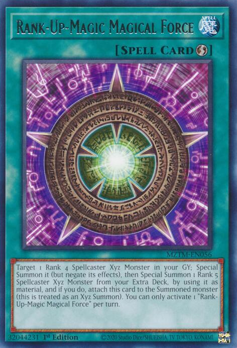 Rank-Up-Magic Magical Force [MZTM-EN056] Rare | Clutch Gaming