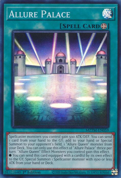 Allure Palace [MZTM-EN059] Super Rare | Clutch Gaming