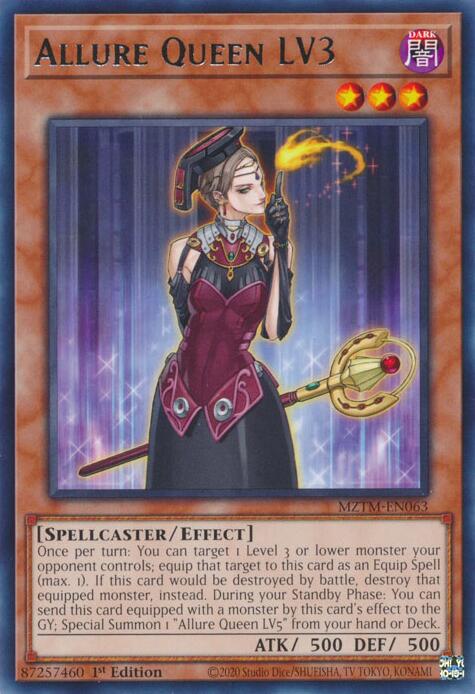 Allure Queen LV3 [MZTM-EN063] Rare | Clutch Gaming