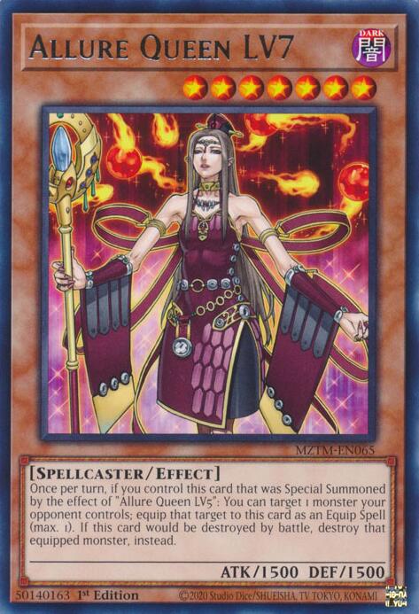 Allure Queen LV7 [MZTM-EN065] Rare | Clutch Gaming