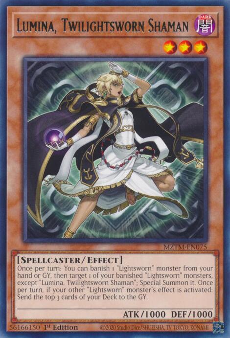 Lumina, Twilightsworn Shaman [MZTM-EN075] Rare | Clutch Gaming