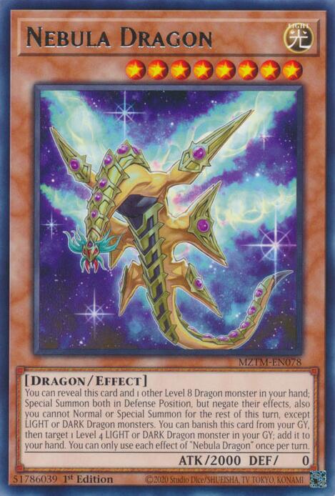 Nebula Dragon [MZTM-EN078] Rare | Clutch Gaming