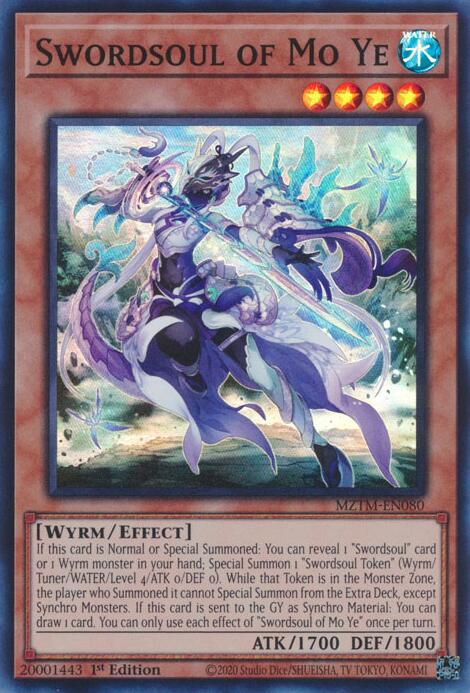 Swordsoul of Mo Ye [MZTM-EN080] Super Rare | Clutch Gaming