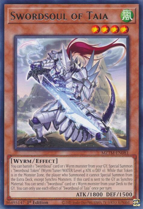 Swordsoul of Taia [MZTM-EN081] Rare | Clutch Gaming