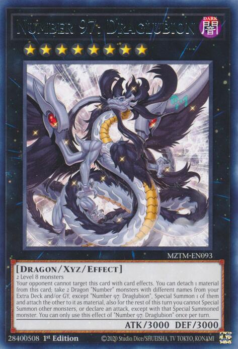Number 97: Draglubion [MZTM-EN093] Rare | Clutch Gaming
