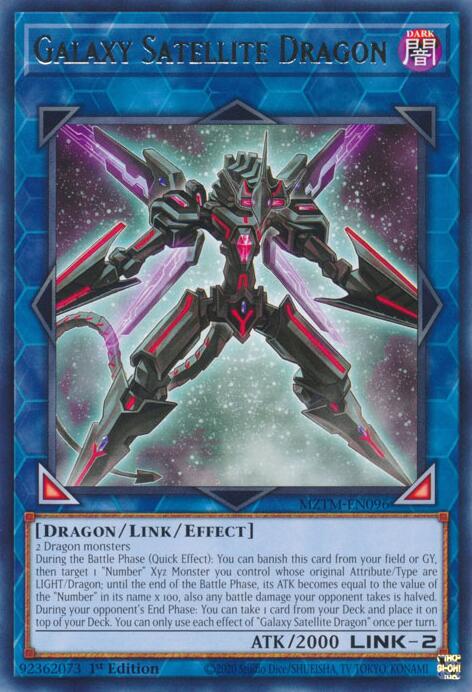 Galaxy Satellite Dragon [MZTM-EN096] Rare | Clutch Gaming