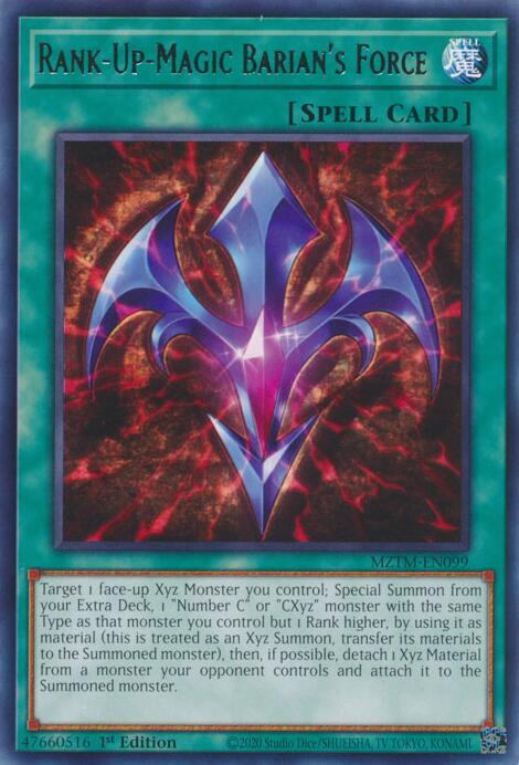 Rank-Up-Magic Barian's Force [MZTM-EN099] Rare | Clutch Gaming