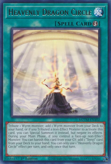 Heavenly Dragon Circle [MZTM-EN102] Rare | Clutch Gaming