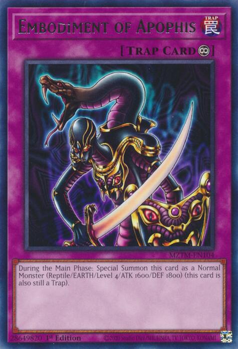 Embodiment of Apophis [MZTM-EN104] Rare | Clutch Gaming