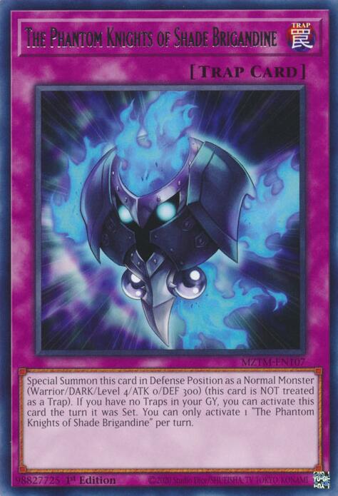 The Phantom Knights of Shade Brigandine [MZTM-EN107] Rare | Clutch Gaming