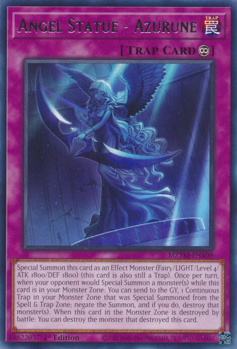 Angel Statue - Azurune [MZTM-EN109] Rare | Clutch Gaming