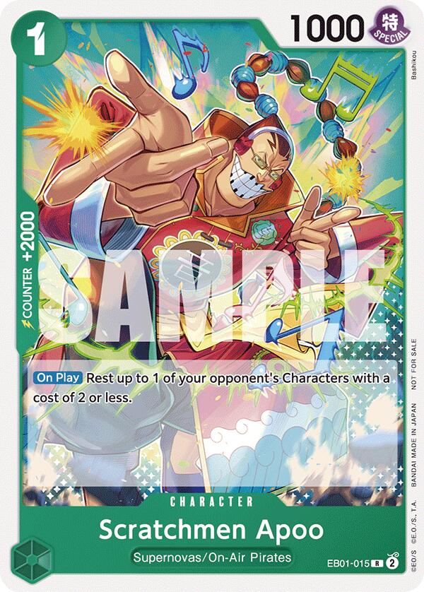 Scratchmen Apoo (Tournament Pack 2025 Vol. 2) [One Piece Promotion Cards] | Clutch Gaming