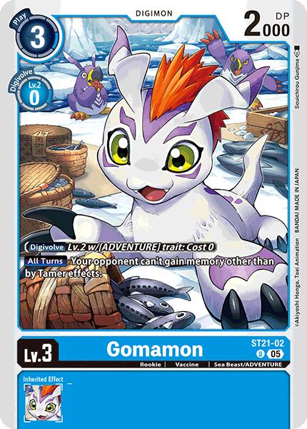 Gomamon [ST21-02] [Starter Deck: Hero of Hope] | Clutch Gaming