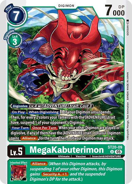 MegaKabuterimon [ST20-09] [Starter Deck: Protector of Light] | Clutch Gaming