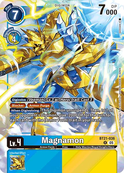 Magnamon [BT21-036] [World Convergence] | Clutch Gaming
