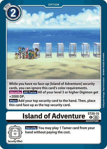 Island of Adventure [ST20-15] [Starter Deck: Protector of Light] | Clutch Gaming