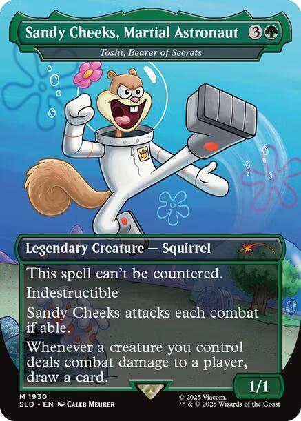 Sandy Cheeks, Martial Astronaut - Toski, Bearer of Secrets [Secret Lair Drop Series] | Clutch Gaming