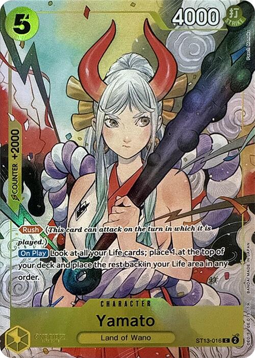 Yamato (Illustration Box Vol.1) [One Piece Promotion Cards] | Clutch Gaming