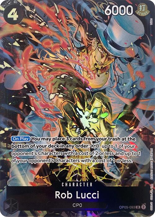 Rob Lucci (Illustration Box EX) [One Piece Promotion Cards] | Clutch Gaming