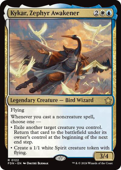 Kykar, Zephyr Awakener (Promo Pack) [Foundations Promos] | Clutch Gaming