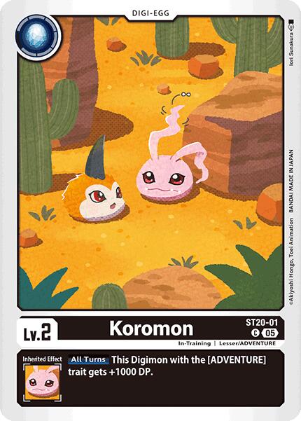 Koromon [ST20-01] [Starter Deck: Protector of Light] | Clutch Gaming